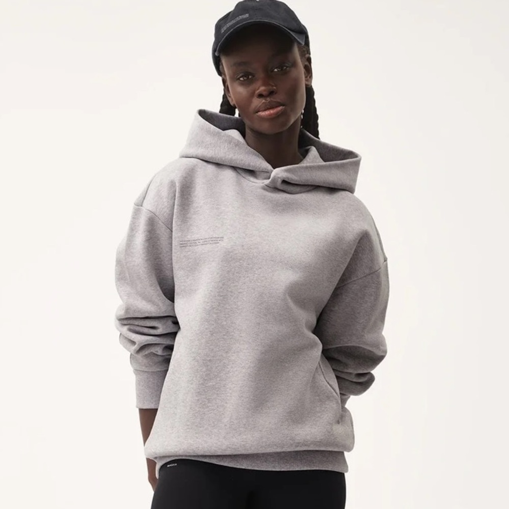 NWT Pangaia Grey Marl DNA Heavyweight hoodie small